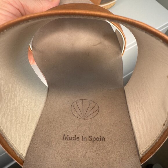 Coclico Mandrake wedge sandal, tan, size EU 39 - Picture 6 of 10